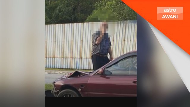Penunggang motosikal maut dirempuh kereta langgar lampu merah