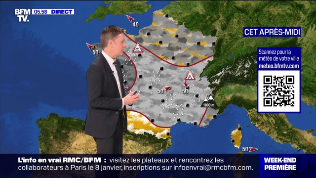 Du froid et des pluies verglaçantes pour les trois-quarts nord du pays