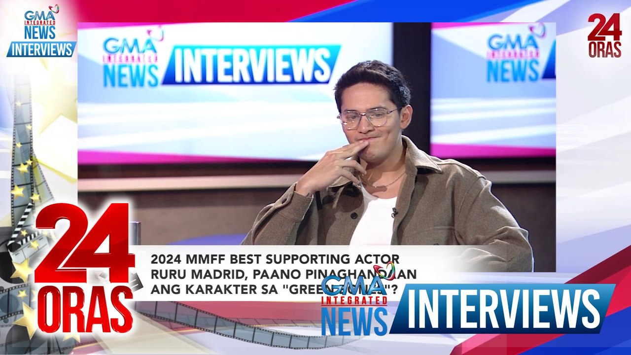 Ang paghahanda ni Ruru Madrid sa kanyang karakter sa "Green Bones"  | GMA Integrated News Interviews