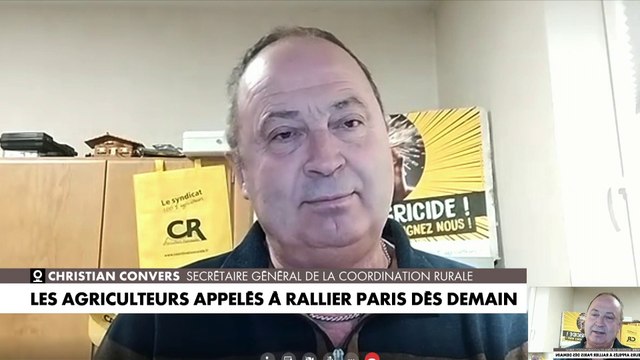 Christian Convers : «Les agriculteurs sont prêts à monter à Paris»
