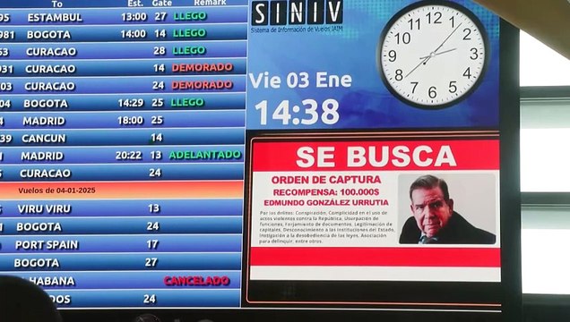 Opositor venezolano González Urrutia arranca gira latinoamericana en Buenos Aires