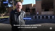 Suriye'de binlerce kişinin işkence gördüğü Deyrizor Merkezi Hapishanesi görüntülendi