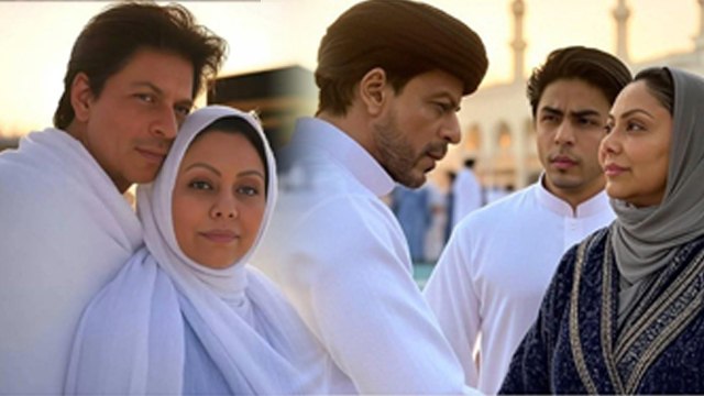 Shahrukh Khan Gauri Khan With Aryan Performs Umrah In Mecca Viral PhotoTruth, Public Troll...