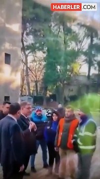 Cemil Tugay'dan eylemdeki taşeron işçilere tehdit: O firmada da çalıştırmam sizi