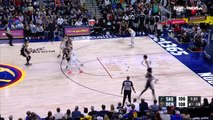Wemby pump fake and assist bamboozles Nuggets defense