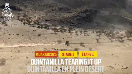 Quintanilla tearing it up across the desert! - Stage 1 - #Dakar2025