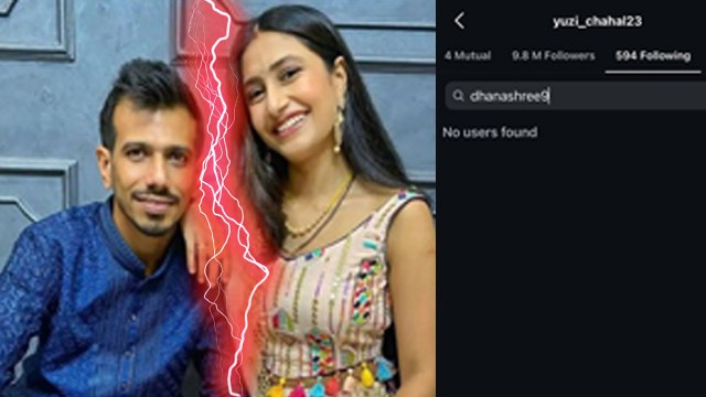 Yuzvendra Chahal Unfollow and Delete Dhanashree Photos, Divorce Confirmed, Fans Shocked