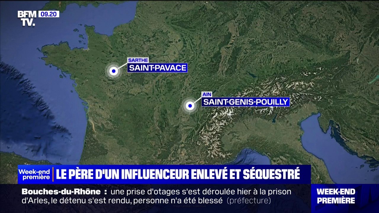 Tentative d'extorsion: le père d'un influenceur enlevé et séquestré