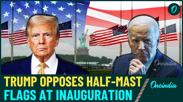 Trump criticizes Biden for keeping flags at half-mast for Carter's death before his inauguration