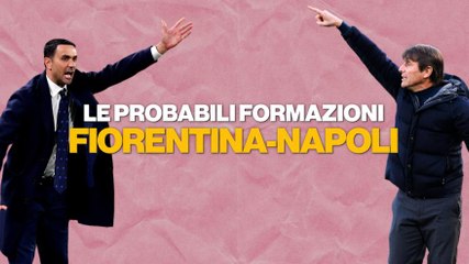 Fiorentina-Napoli: le probabili formazioni di Palladino e Conte