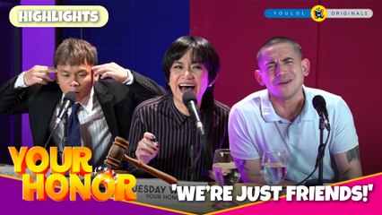 Your Honor: WE'RE JUST FRIENDS, the most overused script in showbiz!