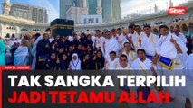 Lihat Kaabah depan mata, sampai tidak sanggup balik tidur di bilik