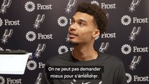 San Antonio Spurs - Wembanyama veut être comme Jokić et rendre ses coéquipiers meilleurs