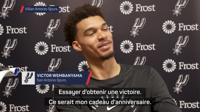 San Antonio Spurs - 100 matches en NBA, ses 21 ans, un double anniversaire et une sacrée aventure pour Wemby