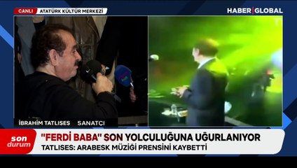 İbrahim Tatlıses gözyaşlarına boğuldu: "Arabeskin prensini kaybettik"