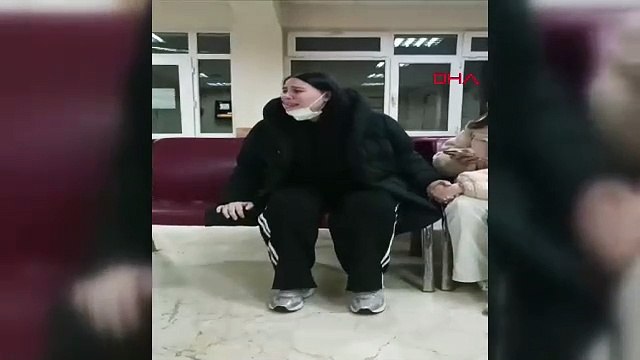 Tuğçe Tayfur babasının cenazesini alırken gözyaşına boğuldu