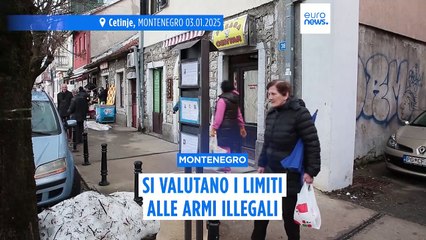 Montenegro, il Consiglio di sicurezza discute la stretta sulle armi illegali