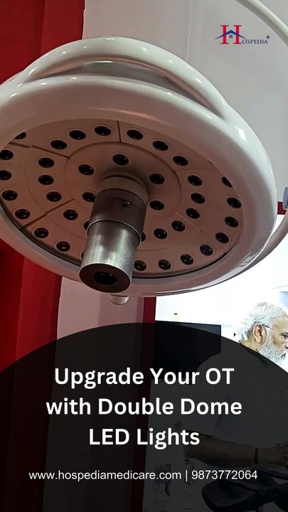 Upgrade Your OT with Hospedia Double Dome LED Lights - hospedia medicare ot light manufacturer suppulier