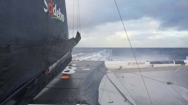 Sodebovoile 2024 - Trophée Jules Verne : Sodebo Ultim 3 en approche du Pot-Au-Noir !
