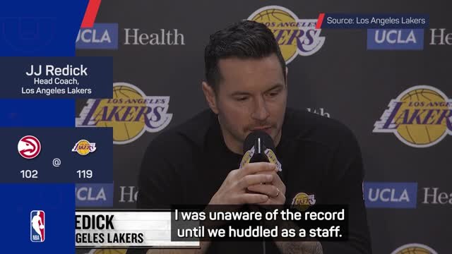 Redick hails LeBron's 'greatness' after breaking another NBA record