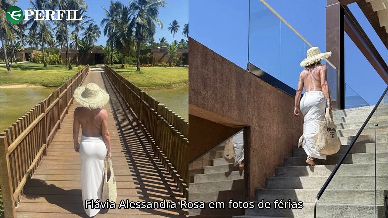 "Flávia Alessandra ostenta bolsa de 11 mil em viagem enquanto estilista responde Gkay por look exclusivo"