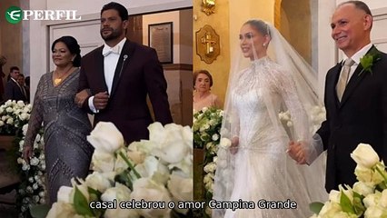 "Hulk Paraíba e Camila Ângelo se casam em Campina Grande; Mariely Santos faz apelo sobre BBB e mãe de Duda Reis revela marca registrada da família."