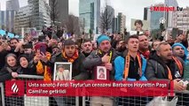 Ferdi Tayfur'un cenazesi Barbaros Hayrettin Paşa Camii'ne getirildi