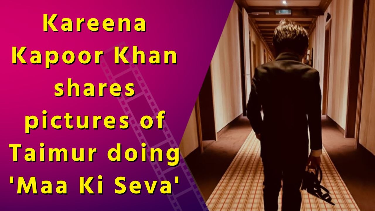 Kareena Kapoor Khan Shared How Her Elder Son ‘Taimur’ Does Her “Seva”