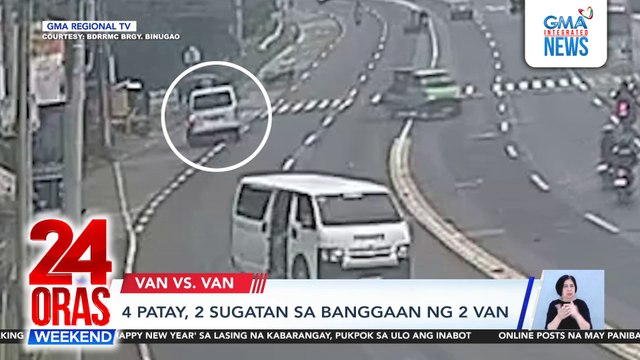 24 Oras Weekend Part 1 - 2 van nagbanggaan; Presyo ng kamatis lumobo; Paghahanda sa pista ng Hesus Nazareno; atbp.