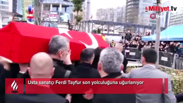 Usta sanatçı Ferdi Tayfur son yolculuğuna uğurlanıyor