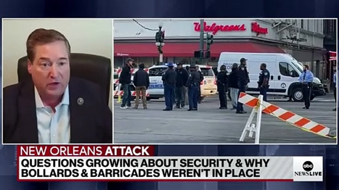 New Orleans attack had security lapse due to ‘lack of management’- Lt. gov