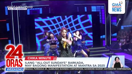 Ilang "All-Out Sundays" barkada, may bagong manifestation at mantra sa 2025 | 24 Oras Weekend