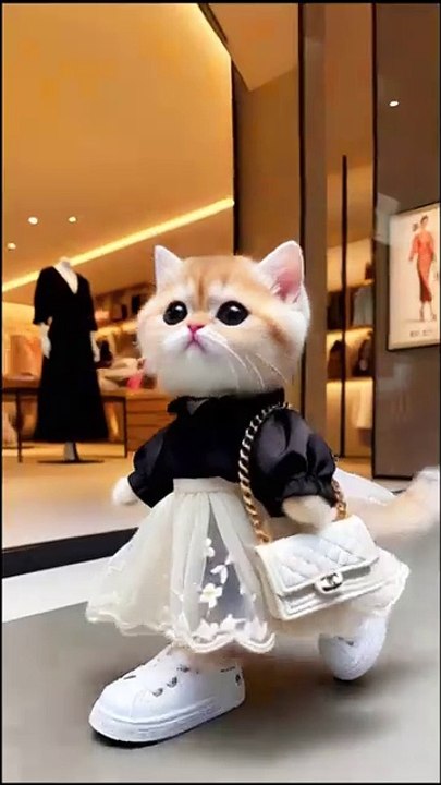 Cat shopping