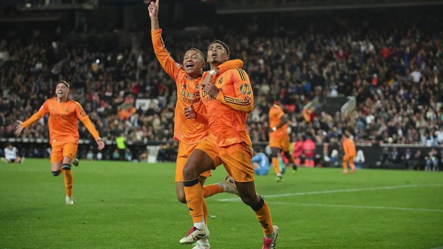 À 10 CONTRE 11 BELLINGHAM ET LE RÉAL MADRID RENVERSENT VALENCE !!🔥🔥 ( Valence 1 - 2 Réal Madrid )