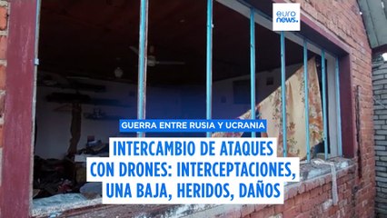 Escalada de tensión: Rusia y Ucrania intercambian ataques con drones