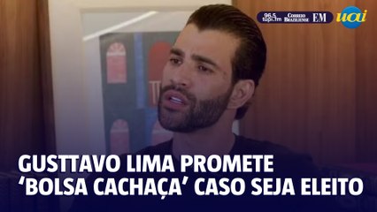 Gusttavo Lima promete 'bolsa cachaça' caso seja eleito em 2026