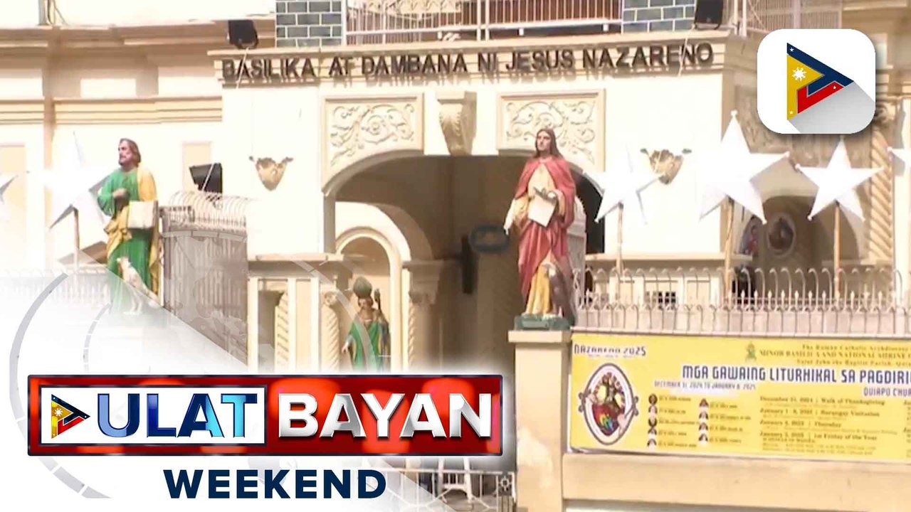Oras-oras na Misa sa Quiapo Church, sinimulan na bilang paghahanda sa Traslacion sa Jan. 9