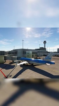 Passenger Boarding Bridge KLM A320neo at Tokyo International Airport (HND), Tokyo, Japan #flights #fly #flightlovers #Canada #USA #Japan #aviation #flying #FlyingLovers #aviationlovers