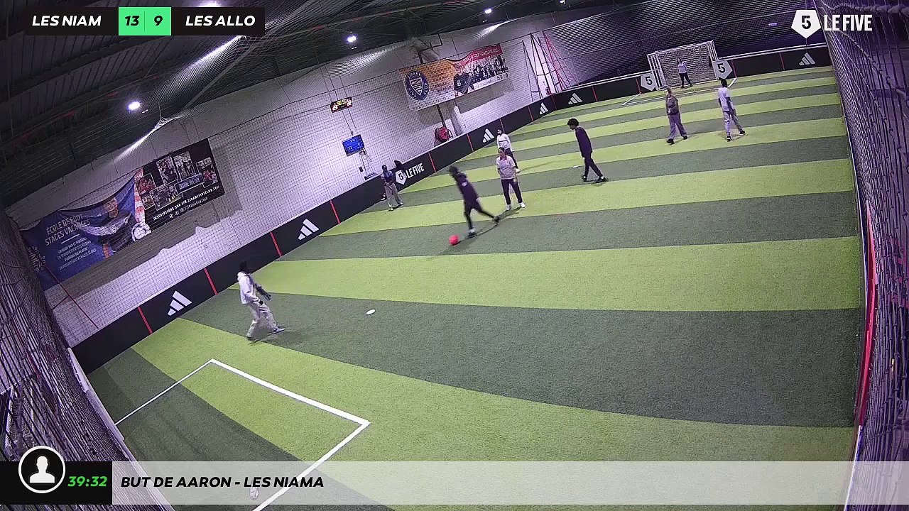 But de Aaron - LES NIAMA