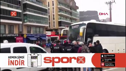 G.Saray - Göztepe maçı öncesi kavga: 2 yaralı, 50 gözaltı