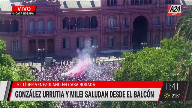 Edmundo González Urrutia se reunió con Milei