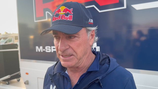 Declaraciones de Sainz tras la etapa de hoy