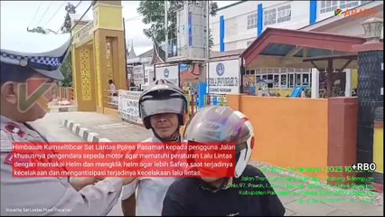 HIMBAUAN KAMSELTIBCAR SAT LANTAS POLRES PASAMAN