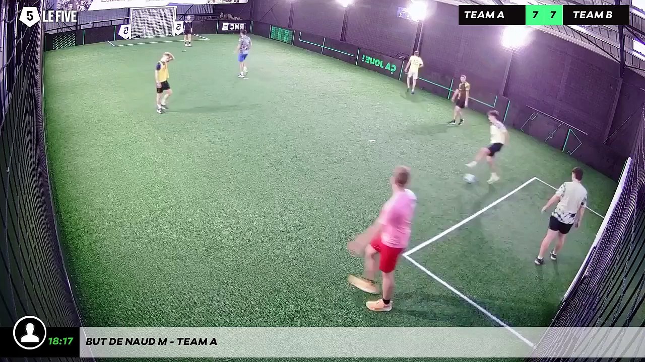 But de Naud M - Team A