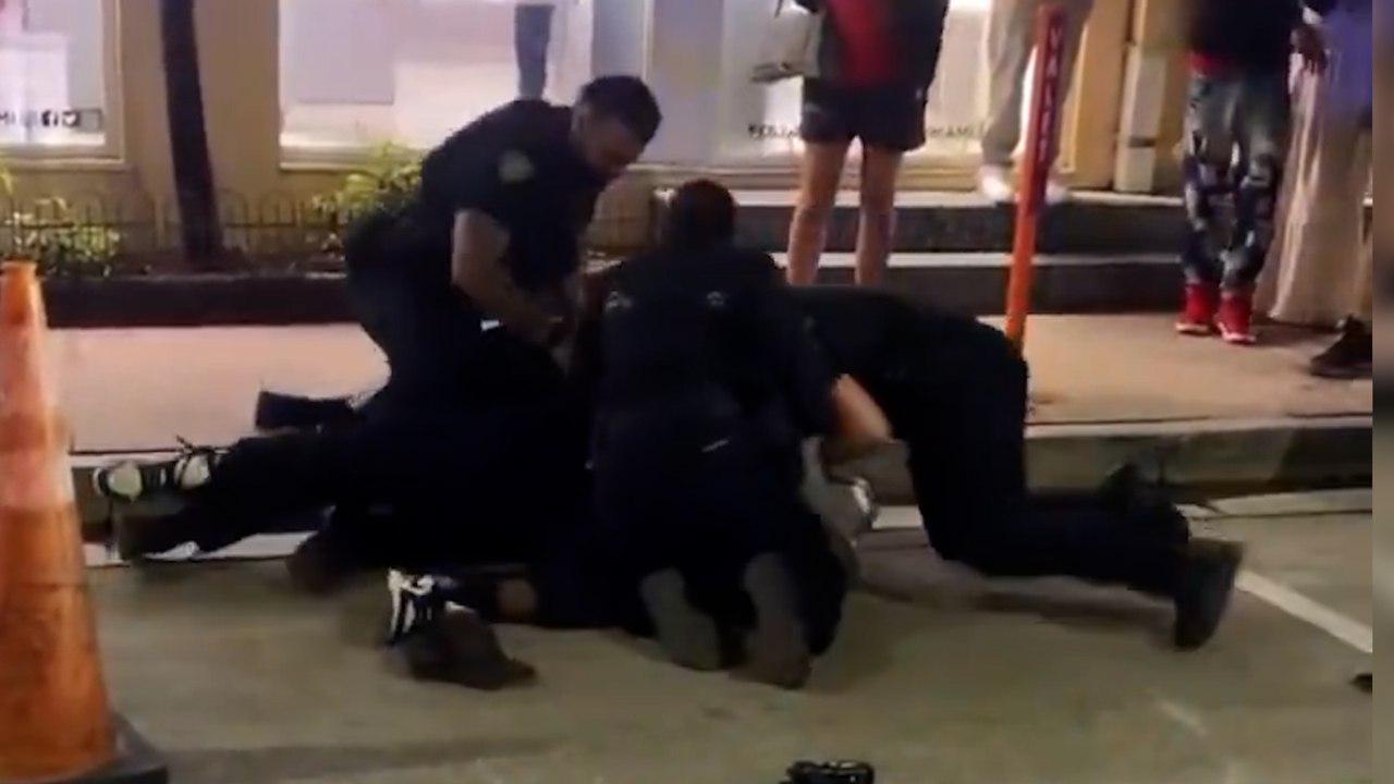 Le sprinter américain Fred Kerley, médaillé aux JO de Paris, violemment interpellé par la police de Miami