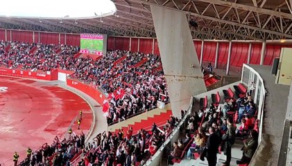 El himno del Sevilla pitado en Almería