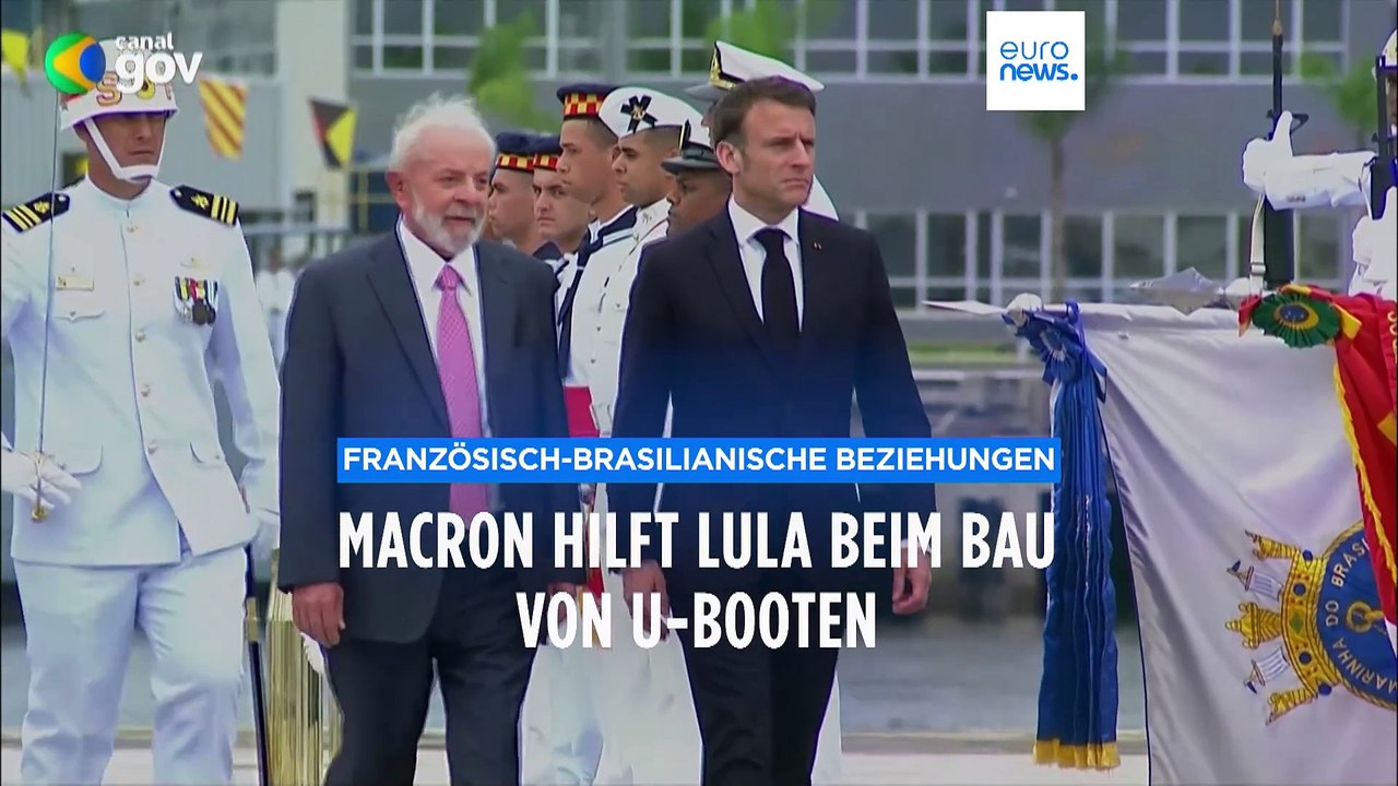 Milliardenschweres Projekt: Frankreich unterstützt Brasilien beim Bau von U-Booten