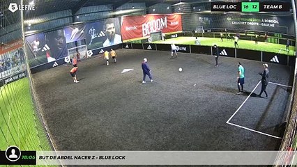 But de Abdel Nacer Z - blue lock