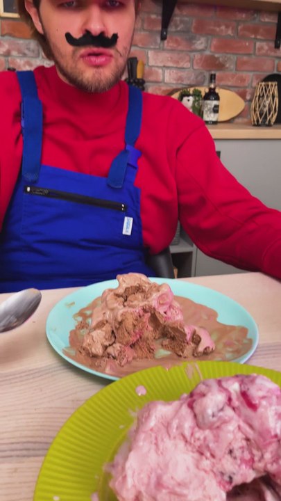 Make an ice cream hole 🤫🍦