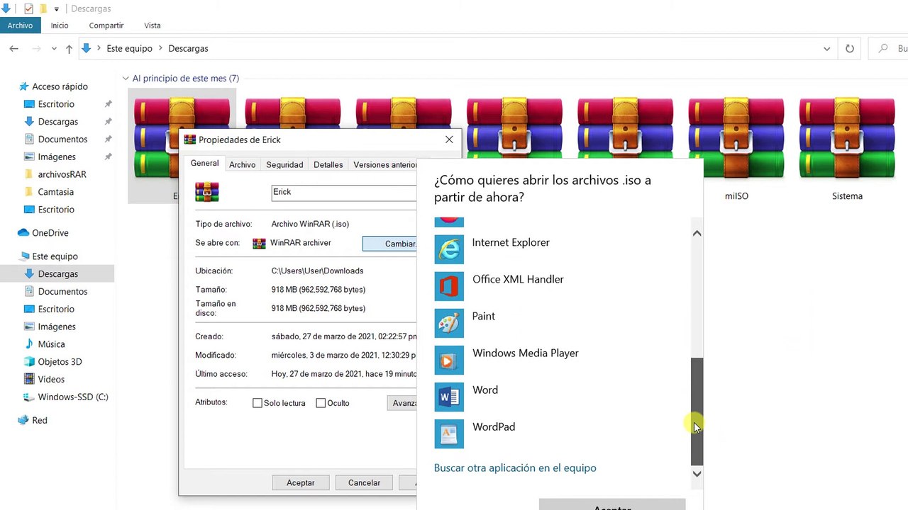 Archivos ISO salen como RAR solución 2024 | (solucionado) archivo iso me aparece como rar